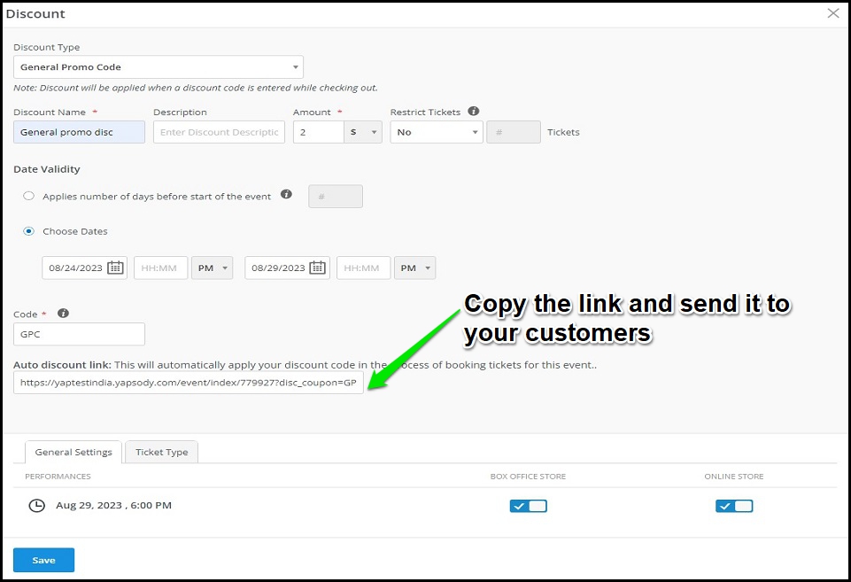 How to generate Promo code discount link? Yapsody Support
