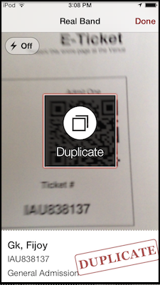 Duplicate Scanning