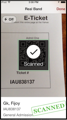Scan Using Camera - iOS